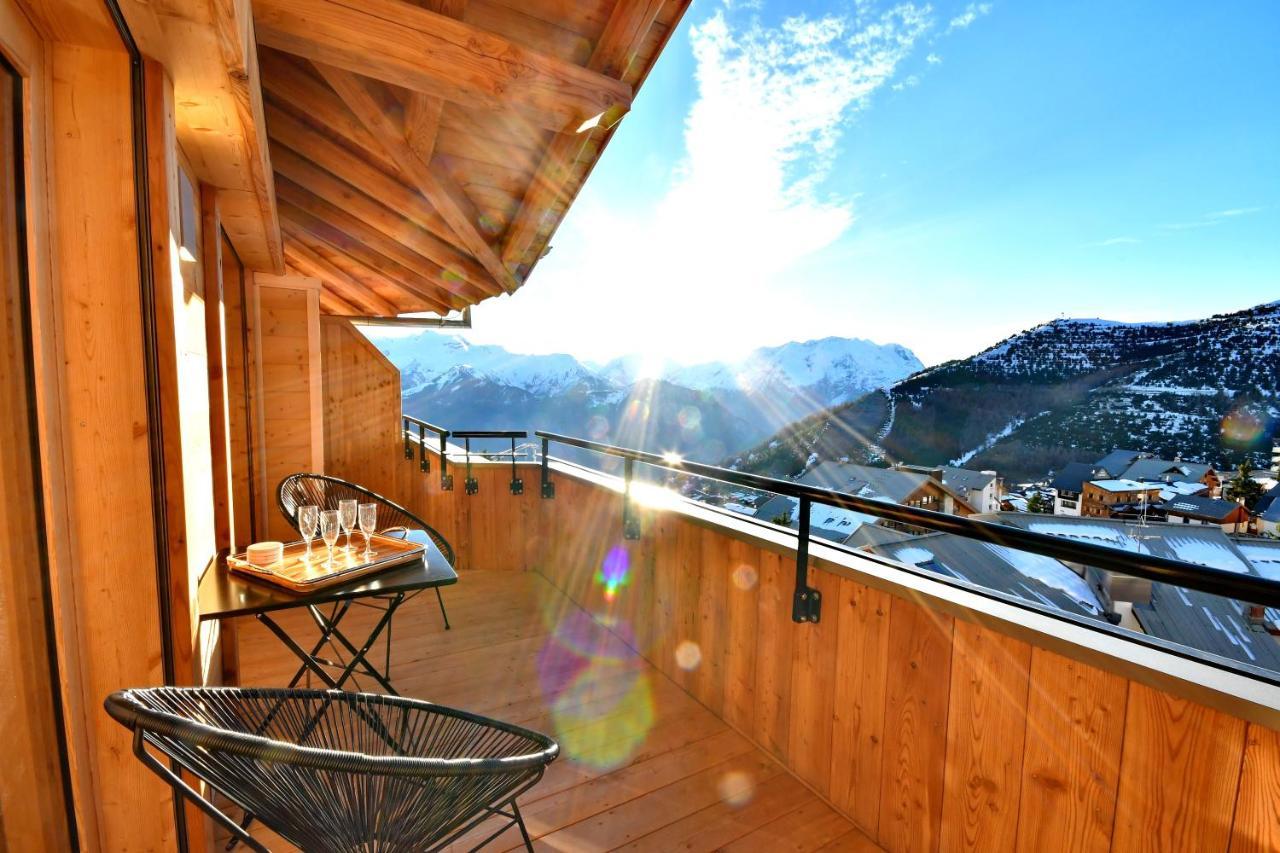 Appartamento Beautiful Duplex Alpe D'Huez Esterno foto